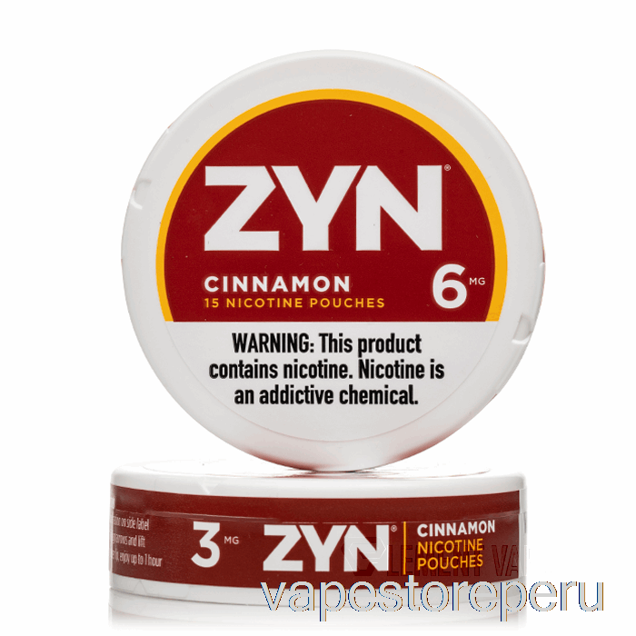 Bolsas De Nicotina Zyn Desechables Para Vape - Canela 6 Mg (paquete De 5)